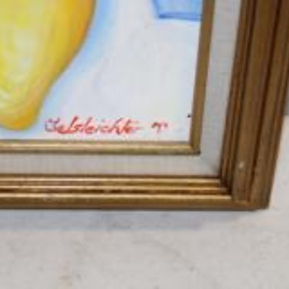 Gelseichter Original Acrylic "Clown" Fine Art Vint - Picture 5 of 7